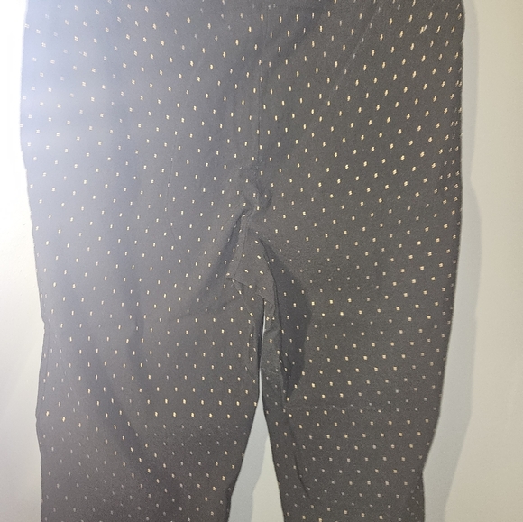 Zac & Rachel Womans Black/Gold Pants Size 14 - Picture 5 of 11